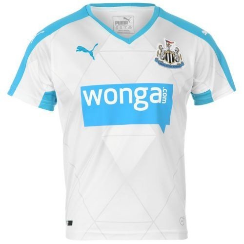 Детская футболка Newcastle United Гостевая 2015 2016 с коротким рукавом S (рост 116 см)