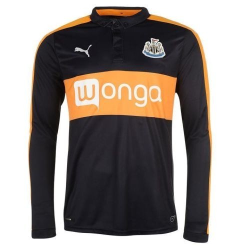 Детская футболка Newcastle United Гостевая 2016 2017 с длинным рукавом 2XL (рост 164 см)