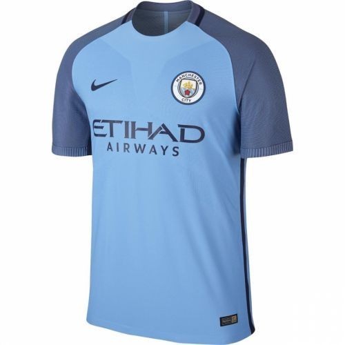 Футболка Manchester City Домашняя 2016 2017 с коротким рукавом XL(50)