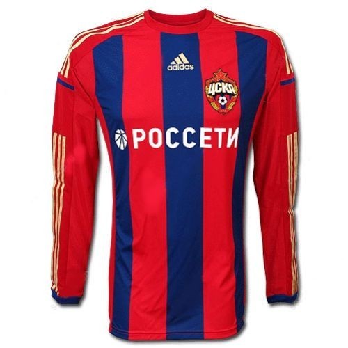 Детская форма CSKA Moscow Домашняя 2014 2015 с длинным рукавом 2XS (рост 100 см)