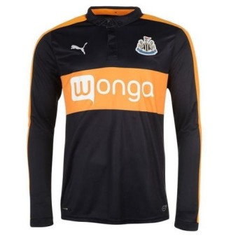 Детская футболка Newcastle United Гостевая 2016 2017 с длинным рукавом S (рост 116 см)