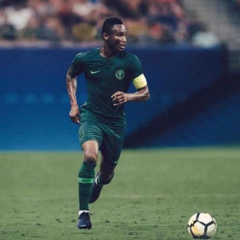 Футболка сборной Нигерии ЧМ-2018 Гостевая S(44)