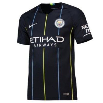 Футболка Manchester City Гостевая 2018 2019 с коротким рукавом 3XL(56)