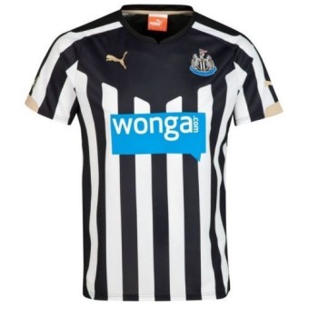 Детская футболка Newcastle United Домашняя 2014 2015 с коротким рукавом L (рост 140 см)