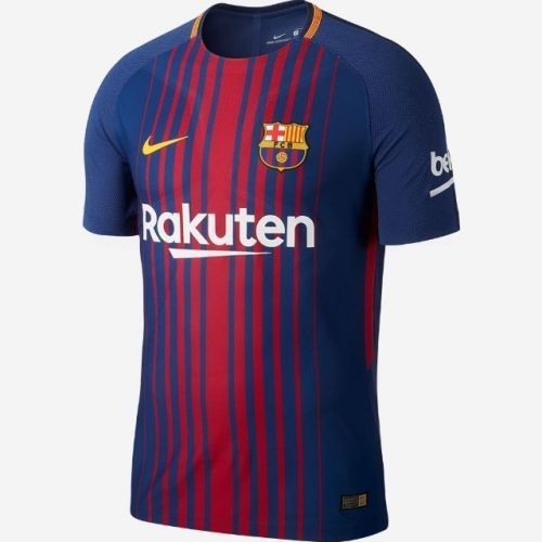 Футболка Barcelona Домашняя 2017 2018 с коротким рукавом XL(50)