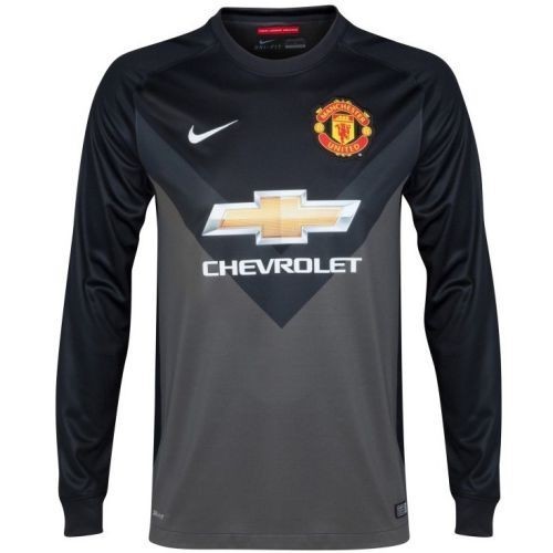 Вратарская детская форма Manchester United Гостевая 2014 2015 с коротким рукавом L (рост 140 см)