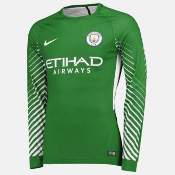 Вратарская форма Manchester City Домашняя 2017 2018 с длинным рукавом XL(50)